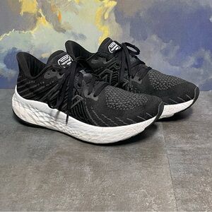 New Balance Black and White Athletic Shoes